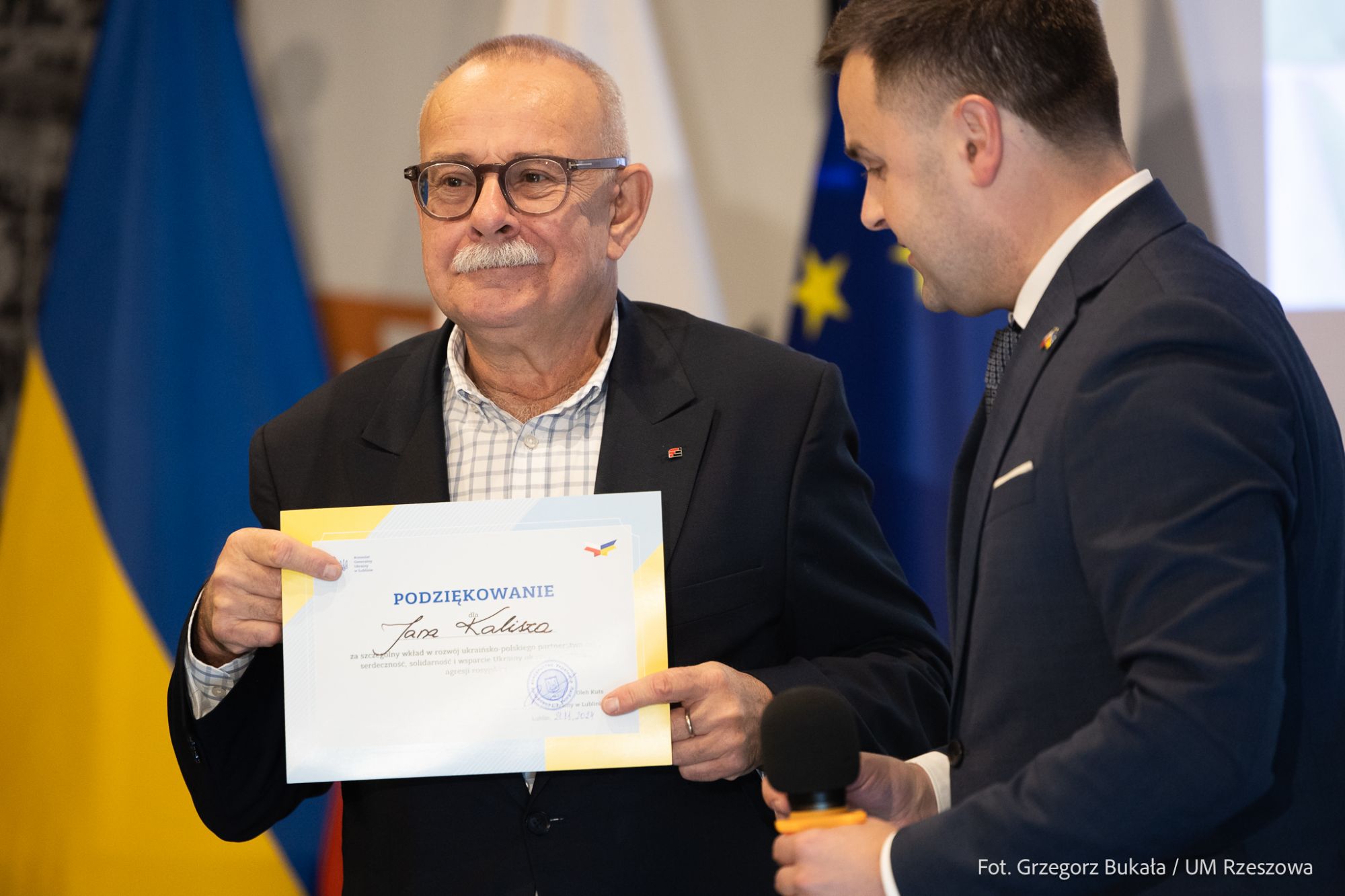 zdjęcie z konferencji Re: Hub, dotyczącej pomocy ofiarom wojny na Ukrainie w Rzeszowskim Urban Labie, fot. Grzegorz Bukała, Urząd Miasta Rzeszowa